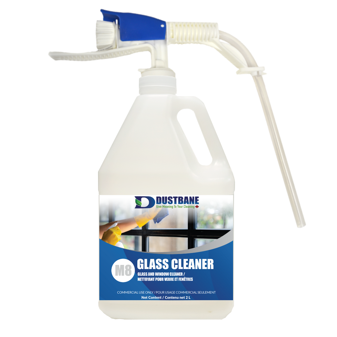 50986 M8 Glass Cleaner w blue eco easy fill
