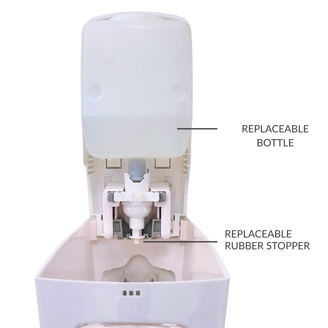 51703 51704 51708 51709 1000 ML SOAP DISPENSER inside
