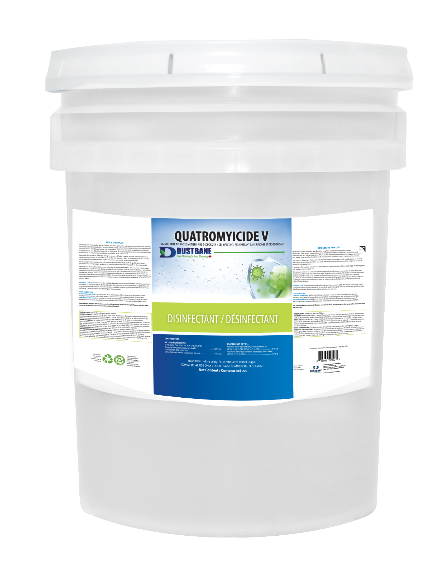 52893 Quatromyicide V 20 L
