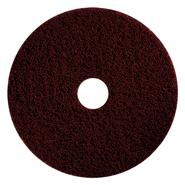 Floor Pad Maroon Stripping
